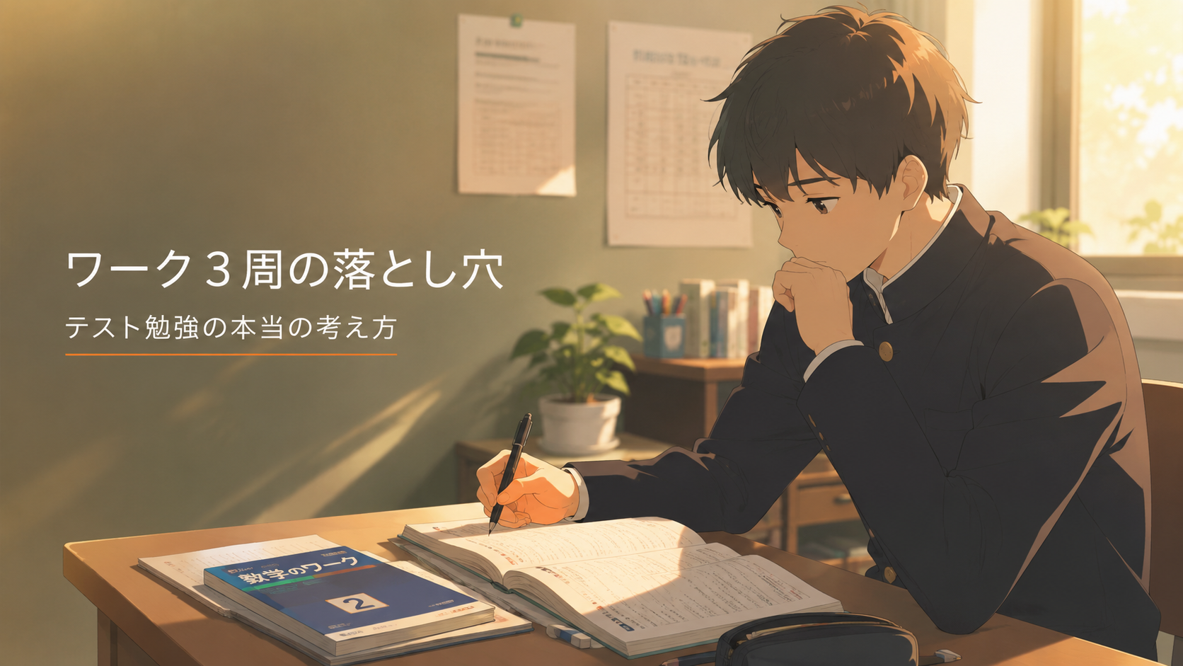【定期テスト】学校のワークを３周やれば大丈夫という話の落とし穴